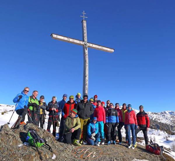 17. Silvester-Gedenktour 2021 auf die Fronstadler Alm