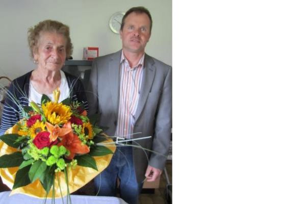 Paula Wilhelmer feiert 80er