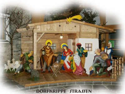 Dorfkrippe im Musikpavillion