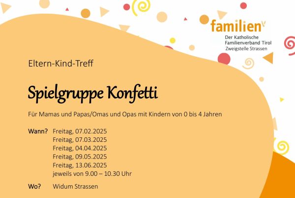 Spielgruppe Konfetti